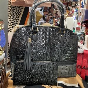 Black n Grey Color-block Set